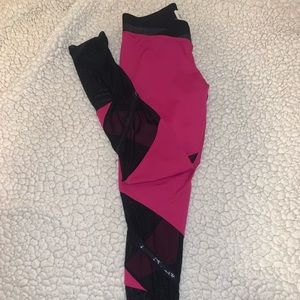 Pink and Black Mesh Everlast Leggings